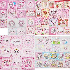 100 pcs random Korean high quality kiss cut sticker lot, kpop photocard stickers