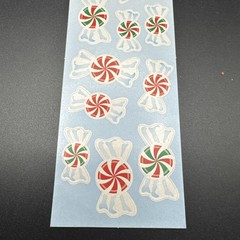 Peppermint Scratch And Smell Stickers Mint Candy Sticker