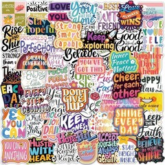 200PCS Motivational Quote Stickers Inspirational Affirmation Laptop Water Bottle