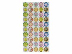200 Christian Verse Stickers, 4 Pkgs-4 Sticker Sheets, Scrapbooking Crafts