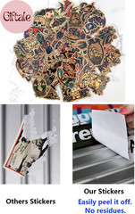 Vintage Stickers, Retro Girl Sailor Sticker Pack 100Pcs Waterproof Vinyl Decals