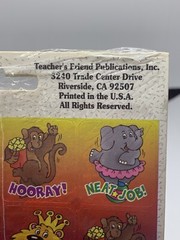 Vintage Animal Themed Stickers Set Of 2 Packages New Sealed Made In The USA