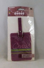 Scrapbook Stickers Lot of 6 Cruise Adventure Passport Luggage Tag Ticket Holder