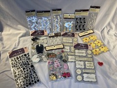 Scrapbook Dimensional Stickers Recollections Sticko NWT Lot Of 13