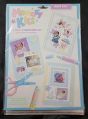 Memory Kit Scrapbook Kit Birthday School Holiday Baby Die-Cuts Lot x6