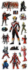 3D puffy Stickers ULTRAMAN Max Ultra Series #648