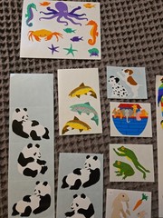 Vintage Mrs. Grossman’s MISCELLANEOUS ANIMAL Sticker Lot