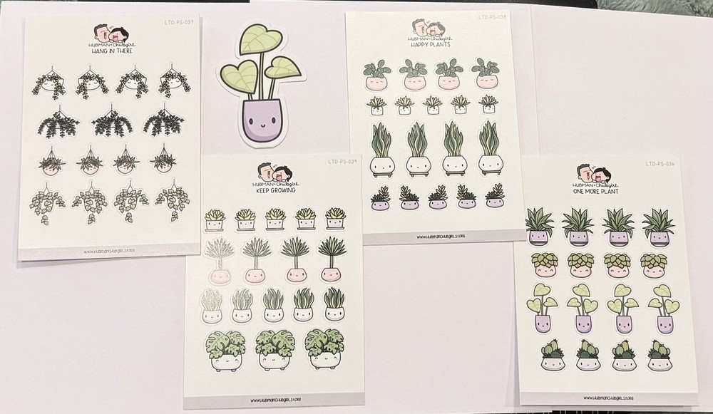 Hubman and Chubgirl Plants Lot NEW