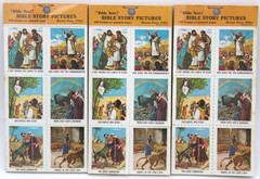 Vintage Stickers Die Cut Seals 5 SETS (676 total Stamps ) Jesus Angels Squirrels