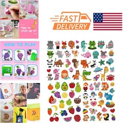Vibrant 80 Pcs Diamond Stickers for Kids Fun Art Craft Kit for All Seasons