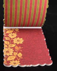K & Company Mixed Lot of 5 Christmas Embellishments, Paper, & Borders NEW 2012