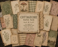 Mystery Junk Journal Scrap Pack – Vintage Ephemera Bundle