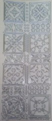 Peel Off Stickers Glitter Stars Flowers Christmas Gold Silver Red Purple Green