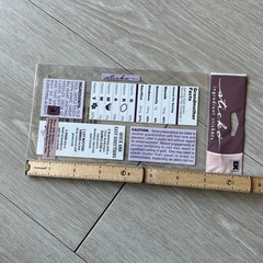 Grandmother Ingredients Sticker Sheet Sticko