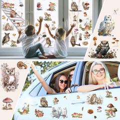 16 Sheets Rub on Transfers for Crafts and Furniture Rub on Transfers Stickers Vi