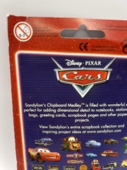 Disney Pixar Cars Chipboard Medley Sandylion Scrapbook Accents 18 Pc NIP