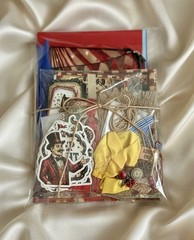 Circus Junk Journal Kit Ephemera Pack Vintage Carnival Scrapbook 101 Pieces