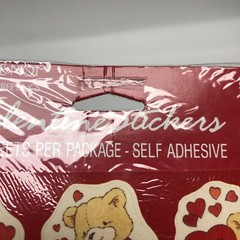 New Vintage Forget Me Not – American Greetings Valentine Stickers Sealed