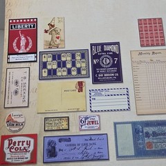 7gypsies – Scrapbooking Junk Journal Journaling Cards And Ephemera Lot Of 5