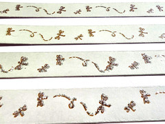Disney Dragonfly Stickers 10pc Green Silver Glitter 6″ Border Scrapbook Crafts