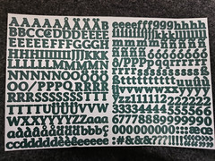 Creative Memories ABC/123 MINI LETTERS/NUMBERS NEW Lots of colors and styles