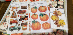 Massive Journaling Supply Lot-Paper-Stamps-Stickers-Ink Pads-Tapes-Emphera-
