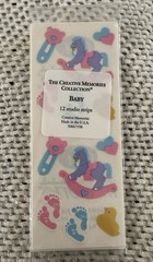 Creative Memories Stencils, Cutting Board, and Stickers For Scrapbooking