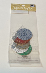 Ornaments Glitter Jolee’s By You~EK Success Dimensional Scrapbook Sticker VTG