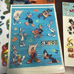 Vintage Loony Tunes Tweety Bird Stickers Lot All In picture ( Bonus Stickers Inc