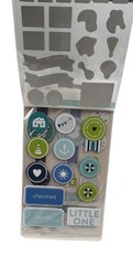 American Craft Project Life Becky Higgins 3 Pg 54 Stickers Baby Boy Scrapbooking