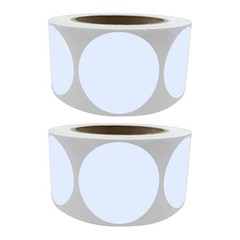 Round Sticker Label Rolls – 5cm (50mm) – 1200 Pack
