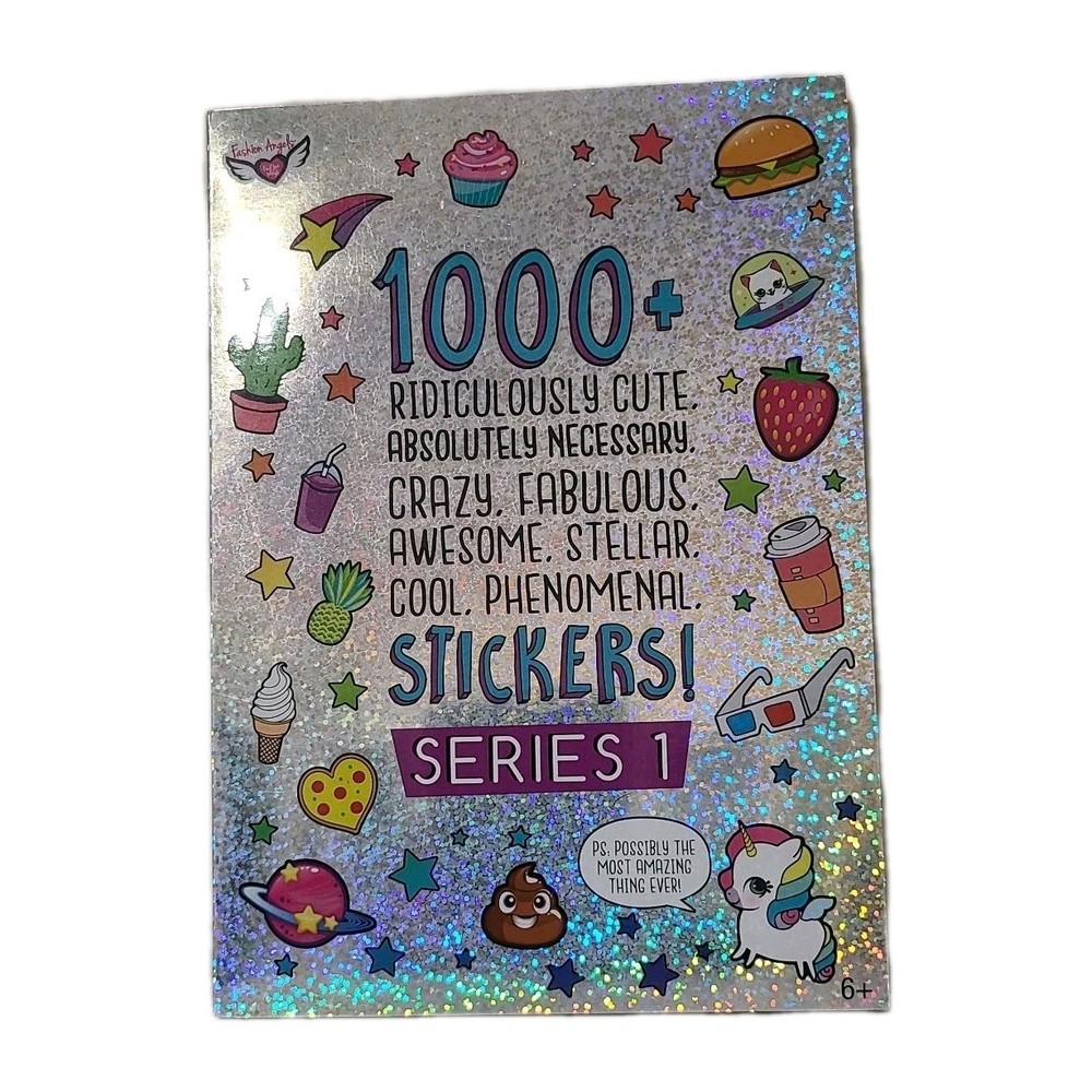 NEW 1000+ Ridiculously Cute Stickers for Kids – Fun Craft Stickers 40-Page Book