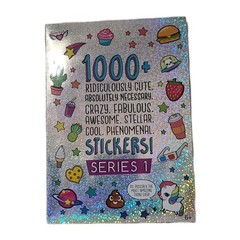 NEW 1000+ Ridiculously Cute Stickers for Kids – Fun Craft Stickers 40-Page Book