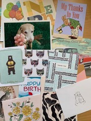 ∞ 125 Greeting Card Fronts Junk Journal Ephemera Paper Craft Scrapbooking ∞