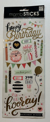 Me & My Big Idea Mambi Sticks-Baby Boy, Girl, Love, Faith, Birthday-U Choose