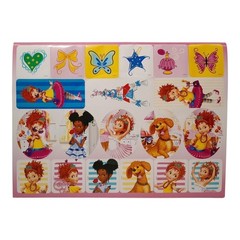 DJ Fancy Nancy Giant Sticker Activity Pad with Foam Sticker (Clubs)