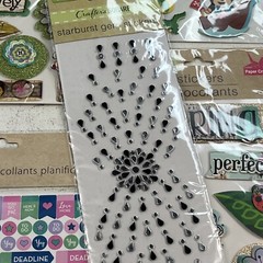 Lot Of 17 Sheets Of Crafters Square Stickers For Scrapbooking. Unused