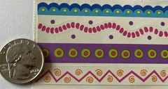 GROOVY GRAPHICS Stickers(6pc) Mrs.Grossman’s•Boarder•Zig-Zag •Polka-Dot•Scallop•