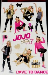 JOJO SIWA✨28✨STICKERS✨🎀💄🩷⭐️💜🐶🛍️✨6 1/2” X 4”✨BOTH SIDES✨BE YOU✨SUPER CUTE💫