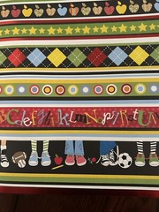40 Sheets Scrapbook Card Stock Paper Foil Embossed Die Cuts Kids School Apple