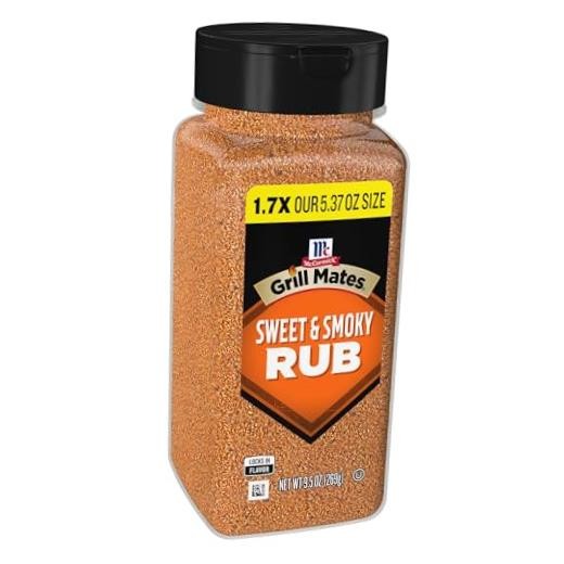 Grill Mates Sweet & Smoky Rub, 9.5 oz 9.5 Ounce (Pack of 1)