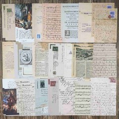 Vintage Scrapbook Supplies Pack (200 Pcs) for Art Journaling Junk Journal7221