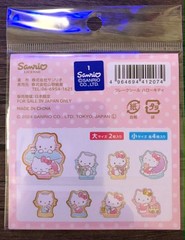 New Japan Daiso Flake Seal 30 pieces Sanrio Hello Kitty So cute