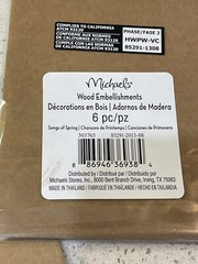 Michael’s Scrapbook Embellishments