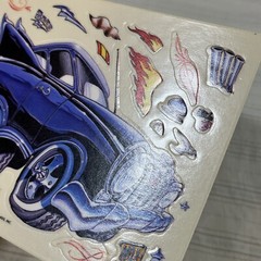 HTF Vintage 1985 Hallmark Cards Design Your Own Hot Rod Sticker Sheet Unused