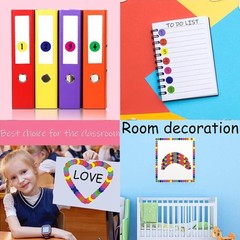 4000 PCS 3/4″ Color Dot Stickers, 8 Colors, Coding Labels for Office & Classroom