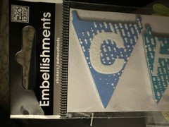 Big Idea SPORTS CHAMP BANNER Scrapbook Stickers Embelishments