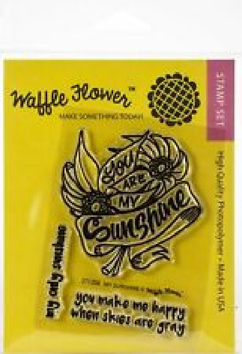 Waffle Flower Acrylic Stamp MY SUNSHINE