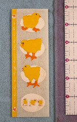 Vintage 1980s Cardesign Message Units Chicks MUS 107 1981