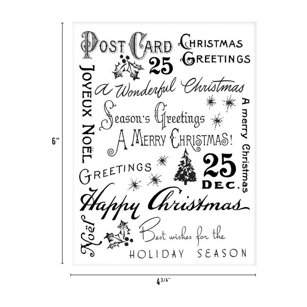 Tim Holtz Idea-Ology – Christmas 2024 Collage Paper, TH94409